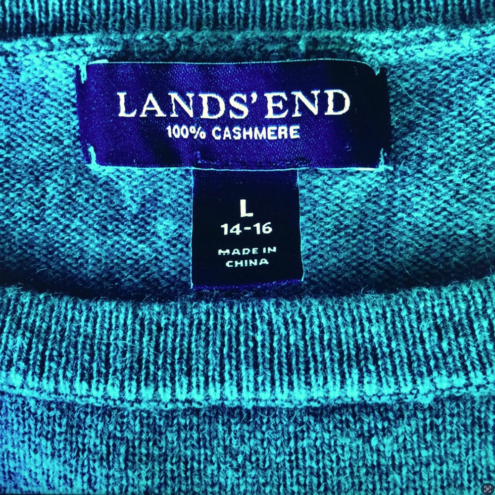 LandsEnd Cashmere Pullover